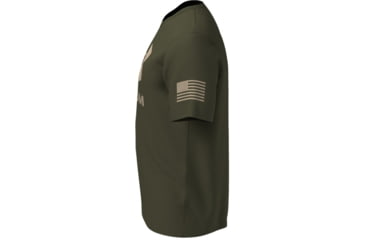 Image of Under Armour New Freedom Logo T-Shirt - Mens, Marine OD Green, Large, 1370811390LG