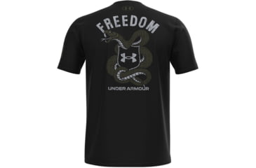 Image of Under Armour Freedom Snake T-Shirt - Men's, Black, 2XL, 13654380012X