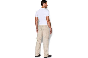 Image of Under Armour Tactical HeatGear Compression V-Neck T-Shirt - Mens, White, 2X-Large, 12160101002X