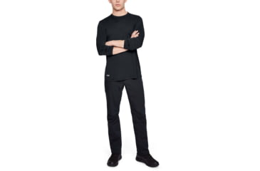 Image of Under Armour Tactical UA Tech Long Sleeve T-Shirt - Mens, Black, X-Large, 1248196001XL