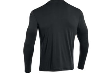 Image of Under Armour Tactical UA Tech Long Sleeve T-Shirt - Mens, Black, X-Large, 1248196001XL