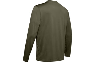Image of Under Armour Tactical UA Tech Long Sleeve T-Shirt - Mens, Marine OD Green, Large, 1248196390LG