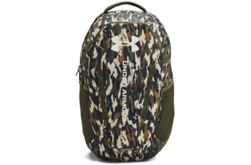 Image of Under Armour Ua Hustle 6.0 Backpack, Marine Od Green/summit White - 1384672390OSFM