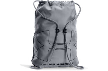 Image of Under Armour UA Ozsee Sackpack Travel Backpack, Black, One Size Fits All, 1240539001