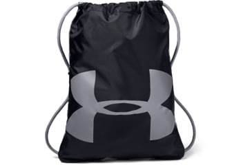 Image of Under Armour UA Ozsee Sackpack Travel Backpack, Black, One Size Fits All, 1240539001