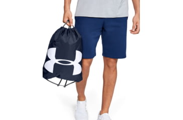 Image of Under Armour UA Ozsee Sackpack Travel Backpack, Midnight Navy, One Size Fits All, 1240539410