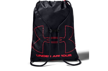 Image of Under Armour UA Ozsee Sackpack Travel Backpack, Red, One Size Fits All, 1240539600OSFA