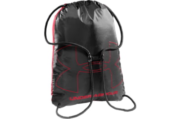 Image of Under Armour UA Ozsee Sackpack Travel Backpack, Red, One Size Fits All, 1240539600OSFA