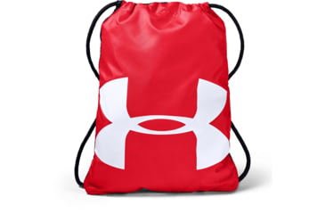 Image of Under Armour UA Ozsee Sackpack Travel Backpack, Red, One Size Fits All, 1240539600OSFA