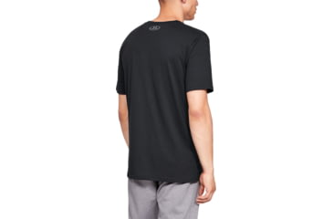Image of Under Armour UA Sportstyle Left Chest T-Shirt - Mens, Black, X-Large, 1326799001XL