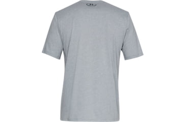 Image of Under Armour UA Sportstyle Left Chest T-Shirt - Mens, Steel Light Heather, 3X-Large, 13267990363XL