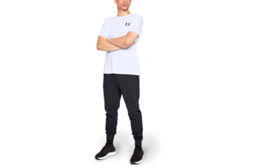 Image of Under Armour UA Sportstyle Left Chest T-Shirt - Mens, White, 4X-Large, 13267991004XL