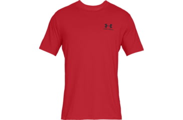 Image of Under Armour Ua Sportstyle Left Chest T-shirt, Red - 13267996002X