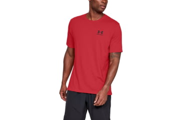 Image of Under Armour Ua Sportstyle Left Chest T-shirt, Red - 13267996002X