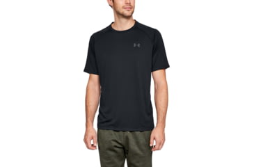 Image of Under Armour UA Tech Short Sleeve Tee 2.0 - Mens, Black, Small, 1326413001SM