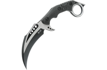 Image of United Cutlery M48 Liberator Falcon Karambit Knife, 4.63 two-tone finish 2Cr13 stainless karambit bla, Black TPU handle, UC3334