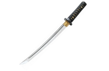 Image of United Cutlery Shikoto Lonquan Master Tanto Knife, 12.75 T10 High-Speed Tool Steel tanto blade, Black rayskin handle, UC3213