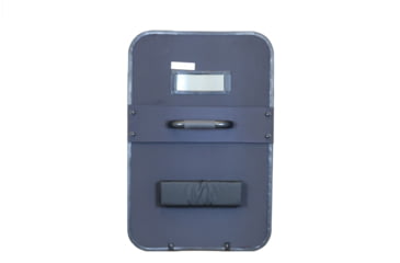 Image of United Shield Lightweight Level III Plus Shield with Viewport, Black, 20x34in, STD-20x34-III+LW-HH-WVP