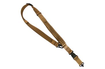 Image of United States Tactical C4 2-to-1 Point Shock Webbing Sling, QD, Coyote, One Size, UST-SLC00402QD