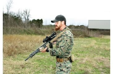 Image of United States Tactical C4 - 2-to-1 Point Shock Webbing Sling, 1.25in, HK Hook, Coyote, UST-SLC00402QH