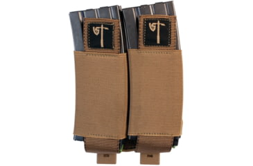 Image of United States Tactical Double Rifle Mag Pouch, Coyote, UST-MOL01902