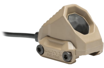 Image of Unity Tactical AXON SL Single Lead Crane Laser Remote Switch, 7in Cable, FDE, AXNSLI7F