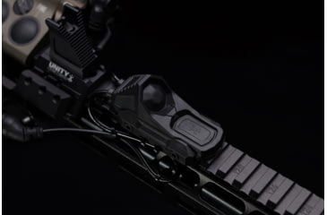 Image of Unity Tactical AXON Dual Button Remote Switch for Surefire/CraneLaser, 7in Cable, Black, AXNSI7B