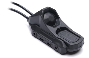 Image of Unity Tactical AXON Dual Button Remote Switch for Surefire/CraneLaser, 7in Cable, Black, AXNSI7B