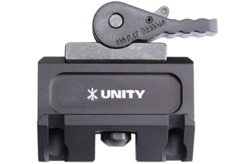 Image of Unity Tactical RAXIS QD Lever, Fits Picatinny, Anodized Finish, Black, LMMIBQD
