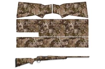 Image of US Night Vision KRYPTEK Camo Pre-Cut Universal Rifle Skin Vinyl Wrap, 20x30in, Kryptek Highlander 036530