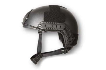 Image of US Night Vision MICH Ballistic FAST Tactical Combat Helmet, Level IIIA, Black, Medium/Large, 000721-B