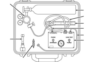Image of US Night Vision Quick Detach Purge Adapter for PVS-14, PVS-7, White 000545