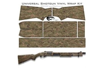 Image of US Night Vision Tiger Stripe Camo Pre-Cut Universal Shotgun Skin Vinyl Wrap, 20x30in, All Terrain Tiger 056531