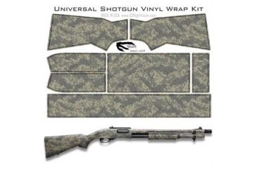 Image of US Night Vision Tiger Stripe Camo Pre-Cut Universal Shotgun Skin Vinyl Wrap, 20x30in, Army UCP 056536