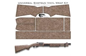 Image of US Night Vision Tiger Stripe Camo Pre-Cut Universal Shotgun Skin Vinyl Wrap, 20x30in, USMC Desert 056535