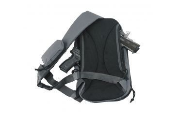 Image of US Peacekeeper EDC Sling Pack - Grey  8.5in x 17in x 5.5in, Gray, 8.5&quot; x 17&quot; x 5.5&quot;, NSN NO, P51320