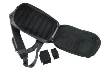 Image of US Peacekeeper EDC Sling Pack - Grey  8.5in x 17in x 5.5in, Gray, 8.5&quot; x 17&quot; x 5.5&quot;, NSN NO, P51320