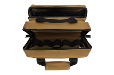 Image of US PeaceKeeper Macro Mini Range Bag, 13.5"x9.5"x3", Ripstop Nylon and 1000 Denier Nylon, Tan, P21309