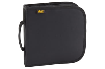 Image of US PeaceKeeper P26208 Handgun Case Black Holds 1 Handgun Polyester