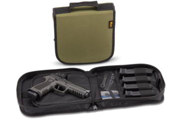 Image of US PeaceKeeper Pistol Case Optics Ready, OD Green 10.5 x 10 x 2.5, P26207