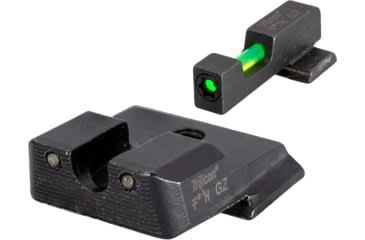 Image of USED EDEMO Trijicon DI Night Sight Set, Dual-Illuminated, U-Notch, Tritium Green Front Color/ Rear Color, Smith &amp; Wesson M&amp;P, M&amp;P M2.0, SD VE, 601108, EDEMO2, EDEMO1, Condition Fair, Scratches