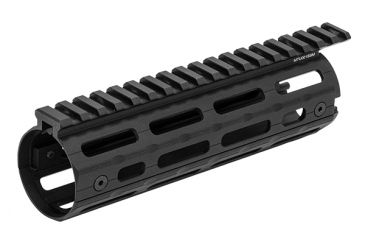 Image of Leapers AR15 Super Slim M-LOK Drop-in Carbine Length Rail, Black, MTU001SSM