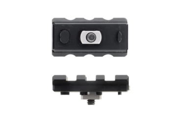 Image of UTG Pro M-LOK 3-Slot Picatinny Rail Section, Black, MTURS10S