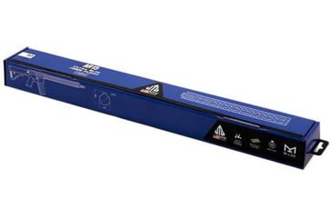 Image of UTG Pro M-LOK AR15 15in Ultra Slim Rail, Black / Blue 2-Tone, MTU019SSM3B2