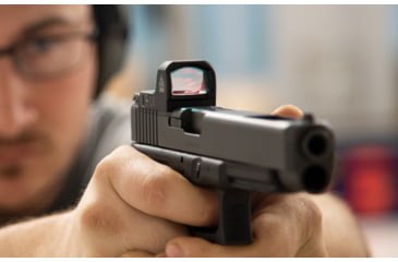 Image of UTG Pro OP3 Micro Red Dot Sight, 4 MOA, Black, OP-RMR20R