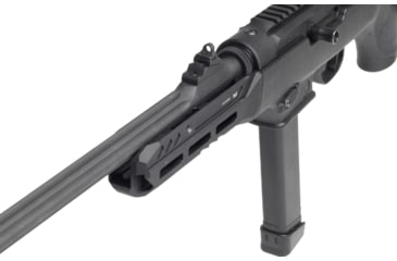 Image of UTG Pro Super Slim M-LOK Forend for Ruger PC Carbine, 8 Slots, Matte Black Anodized 6061-T6 Aluminum, Black, MTU050SSM