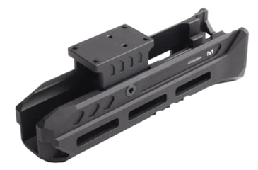 Image of UTG Pro Super Slim M-LOK Forend for Ruger PC Carbine, 8 Slots, Matte Black Anodized 6061-T6 Aluminum, Black, MTU050SSM