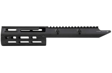 Image of UTG Pro UTG PRO MP5 Handguard, Extended Upper Picatinny Mount, M-LOK, Black, MTU055SSM