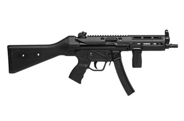 Image of UTG Pro UTG PRO MP5 Handguard, Extended Upper Picatinny Mount, M-LOK, Black, MTU055SSM