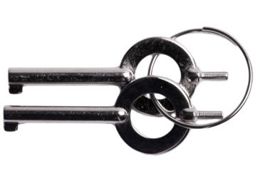 Image of UZI Handcuff Key Set Of 2 Import - UZI-KEY-PAIR